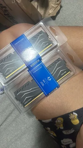 2 Memórias DDR4 Spectrum Blitz S, 8GB, 3200MHz, Preto