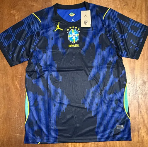 Camisa Brasil Azul Jordan 2026