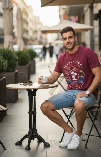  Camiseta Masculina Premium Tam. G | 4 Modelos | De 80 por 69 | Combo 2 por 129