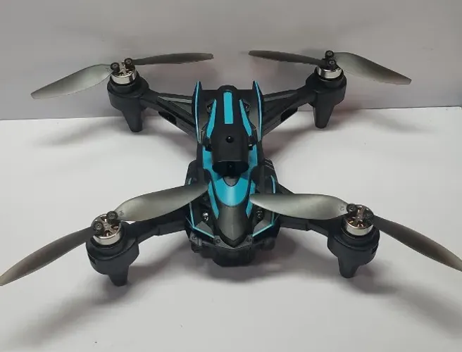 Drone Com Camera k12 Mini Drone Fpv Com Obstáculos 3 Baterias