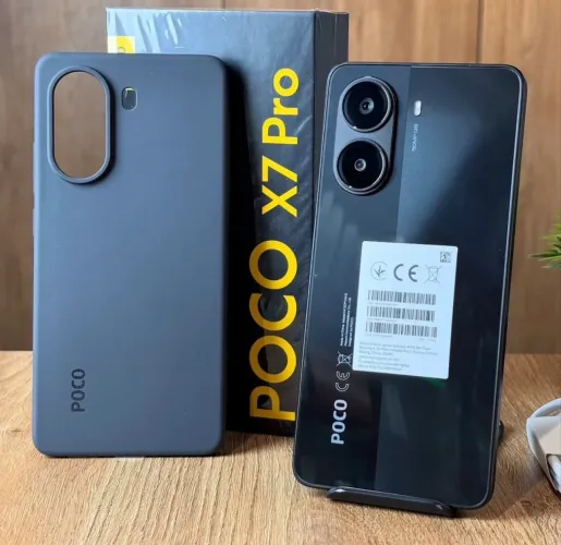 Smartphone Xiaomi Poco X7 Pro 256gb / 12gb (256GB, Preto, Novo)