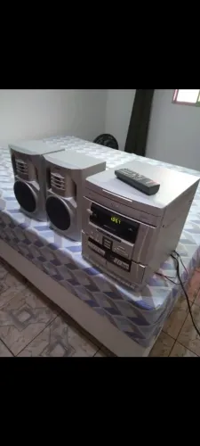 SOM CCE SEMI NOVO. CD, TOCA FITA. RÁDIO FM AM. 