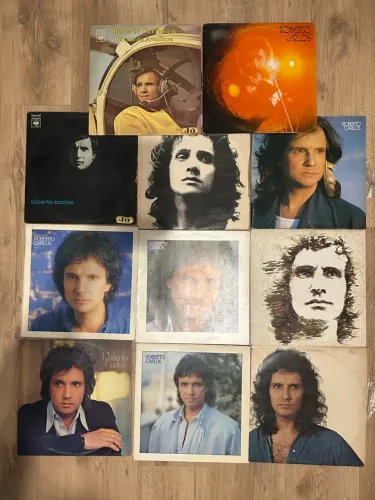 LOTE DE DISCOS DO ROBERTO CARLOS