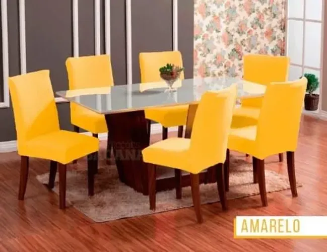Capa cadeira jantar