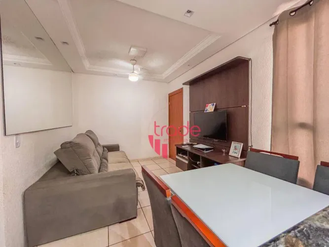 Apartamento à Venda de 2 Quartos no Bairro Jardim Silvio Passalacqua em Ribeirão Preto pró