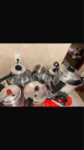 Panelas e utensílios de cozinha