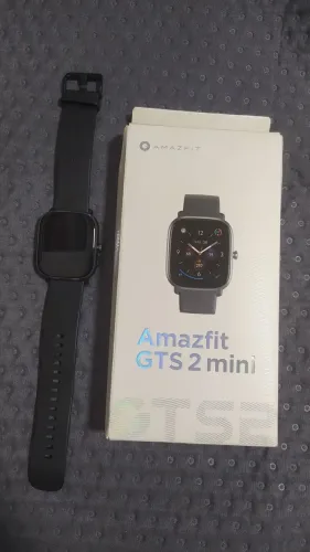 Relógio Smartwatch Xiaomi GPS Amazfit GTS 2 Mini 