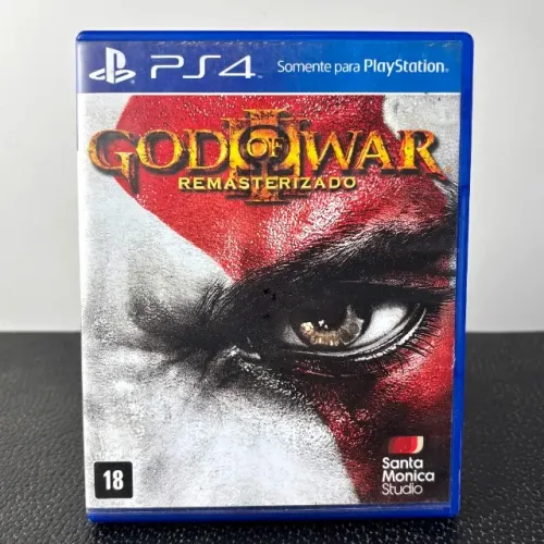 Jogo Físico PS4 PS5 Playstation God Of War 3 Remaster Avalio Trocas