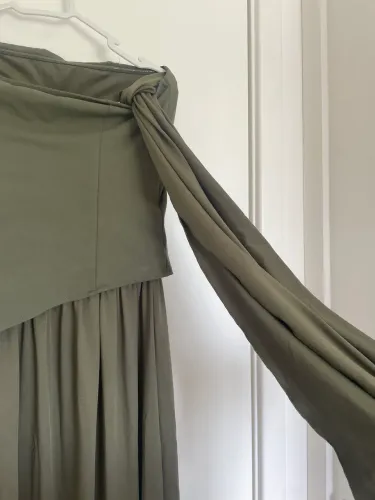 Vestido longo de festa 