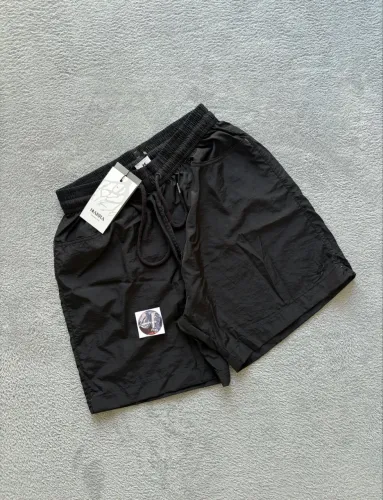 Short Barra Crew B Garça Leve Preto