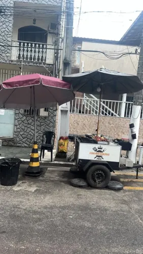 Carretinha de churrasco