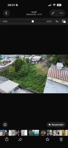 Vendo terreno no Petropolis com uma casa construida