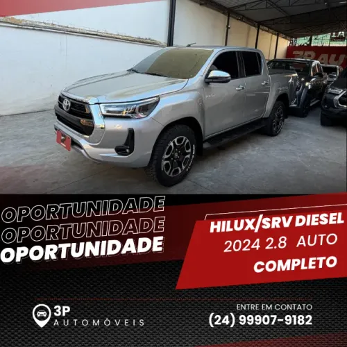 Toyota Hilux CD SRV 4X4 2.8 TDI Diesel Aut. 2024