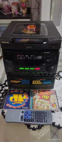 Central Mini Micro system aiwa nsx-v50 som Sony Philips gradiente Panasonic jvc cce Sharp