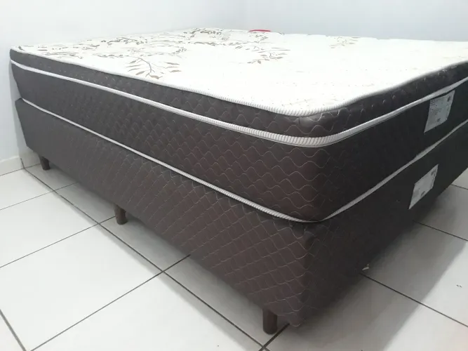 Cama Casal - Colchão e box