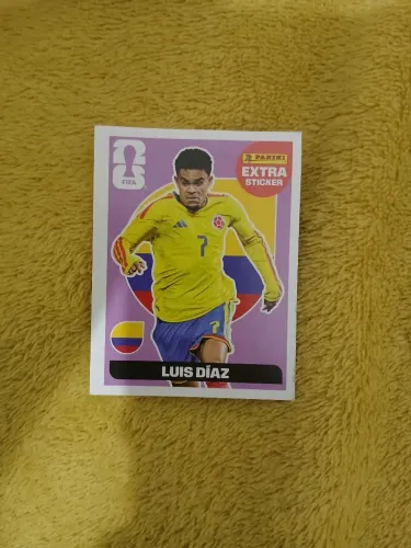 Figurinha legend Luís Diaz lilás