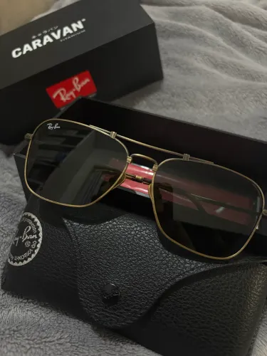 Rayban Caravan Titanium Edição Limitada