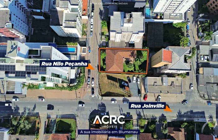 ACRC Imóveis - TE01373- Terreno para Venda no Vila Nova em Blumenau.