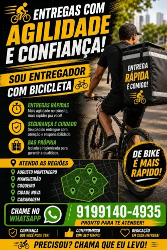 Entregador de Bicicleta