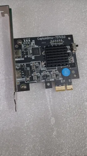 Placa CaptainDma-75TV3.0 (Xilinx Artix-7 FPGA) - Pronta Entrega