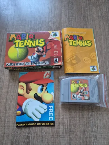 Mario Tennis de Nintendo 64 + Caixa e Manual