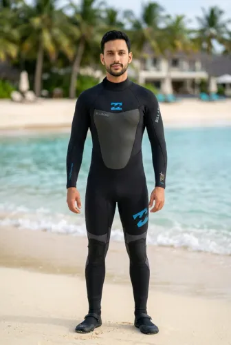 Roupa de Neoprene Billabong Foil Masculina 3/2mm, GBS - ZG400 Superflex