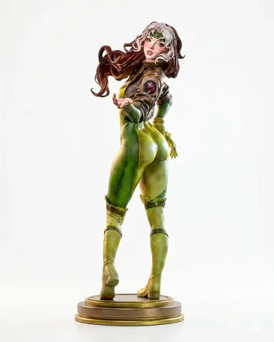 Estátua Vampira Rogue X-Men Deluxe - Escala 1/6 (100% Resina)