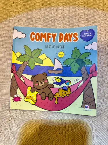 Livro De Colorir Comfy Days
