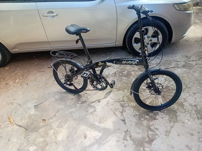 Bicicleta pliage twodogs dobrável