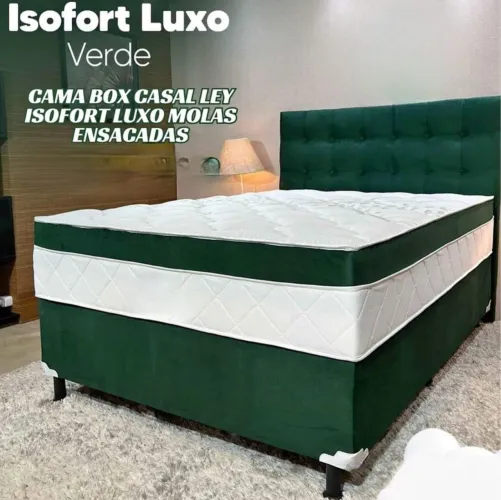 CAMA DE CASAL DE LUXO ? PREÇO ESPECIAL DE FÁBRICA!