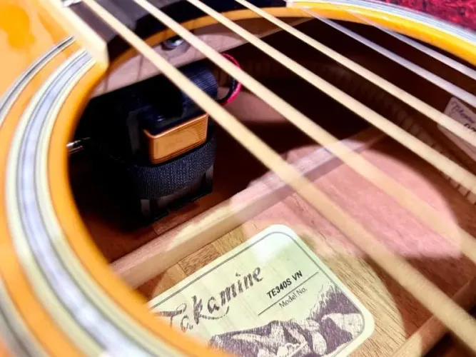 Violão takamine custom japon