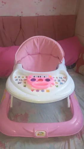 Andaja rosa com branco semi pouco tempo meses de uso