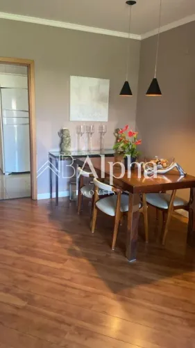 Apartamento mobiliado a venda/locação no Condomínio Resort Tamboré em Santana de Parnaíba 