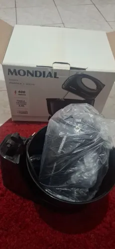 Batedeira Mondial Prática 400W com Tigela e Caixa - Pouco Uso / Perfeita