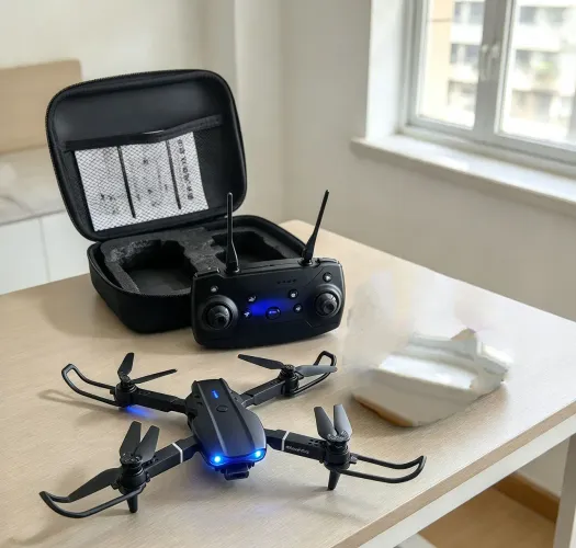 Drone com câmera e99  - Novo 