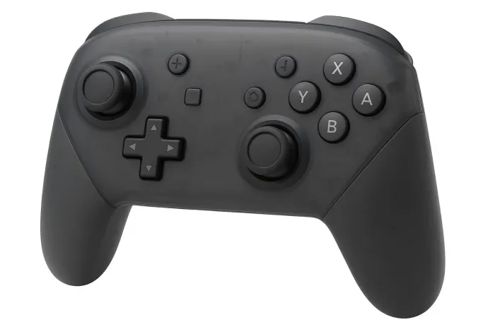 Controle Sem Fio Nintendo Switch Pro Controller Linha Premium - Preto, Black
