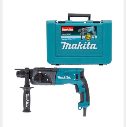 Martelete Perfurador Rompedor Makita HR2470 SDS Plus