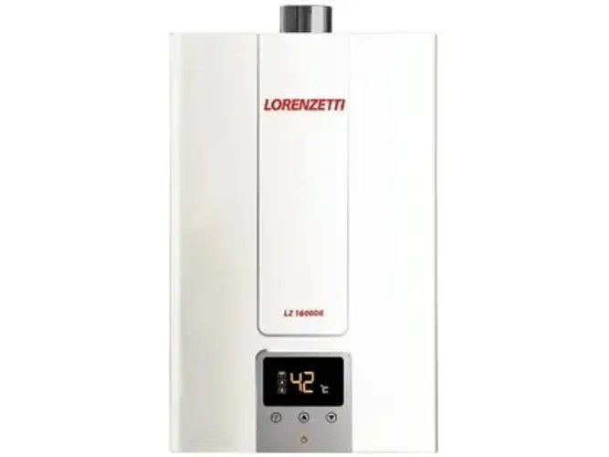 Aquecedor a Gás Lorenzetti LZ 1600D GLP 15L Digital - Novo, sem uso