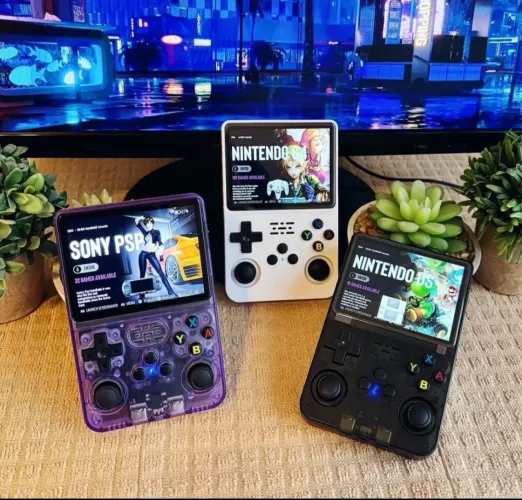 Videogame Portátil Retrô Knup 20 Emuladores Tela IPS -Produto Novo