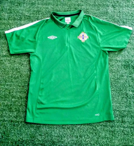 Camisa Irlanda do Norte treino Umbro Original Temporada 2006/07 Exemplar colecionador