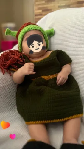 Fantasias infantil em crochê