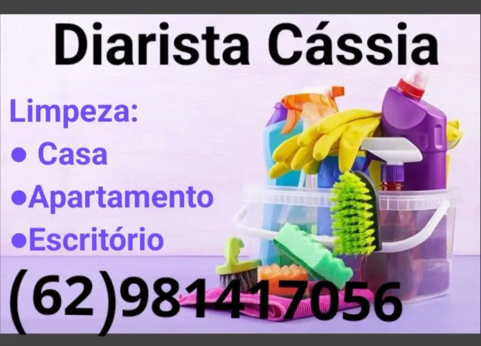 Precisando de diarista só chamar