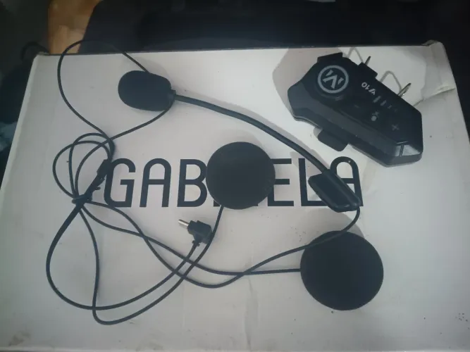 Fone para capacete de moto