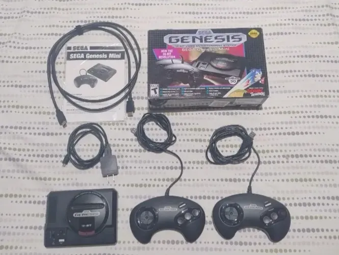 Mega Drive Mini, Original, Completo, na Caixa