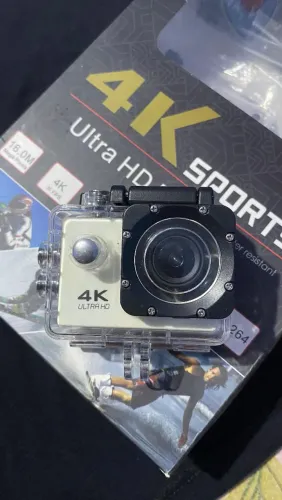 Câmera 4k HD para capacetes