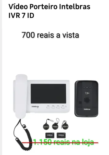 VÍDEO PORTEIRO INTELBRAS 