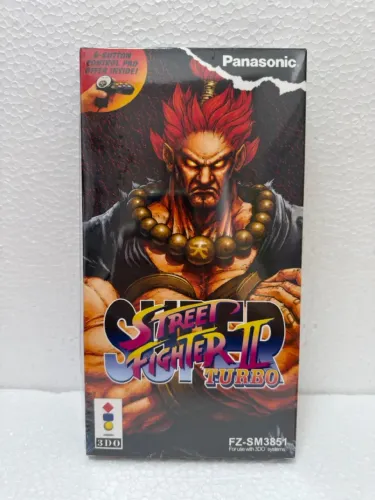 Street Fighter 2 Turbo Jogo Prensado 3DO