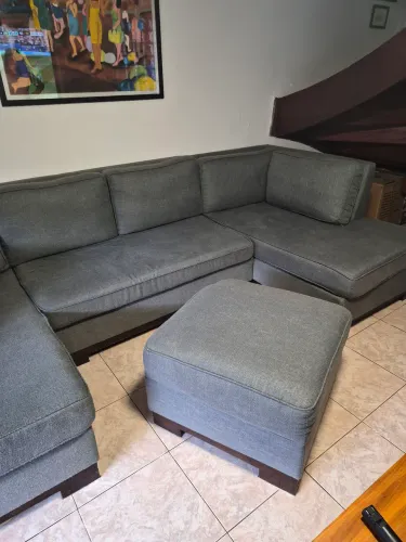 Sofá modular em U
