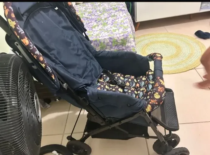 Carrinho de Bebê Semi Novo - Conservado e Pronto para Uso