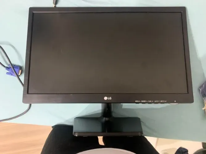 Monitor LG 20m37aa Led 19.5 Preto Usado (Usado)